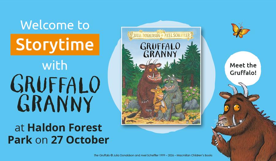 Illustrated graphic of new Gruffalo Granny book Illustrated graphic of new Gruffalo Granny book