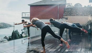 Salcombe Yoga Retreat Outdoor Class