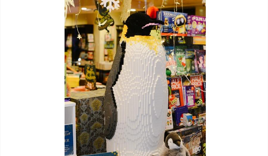 Penguins: A LEGO® brick trail