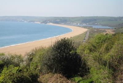 Near Strete looking at Slapton Sands. Photographer Ray & Dot Culmer, Bournemouth