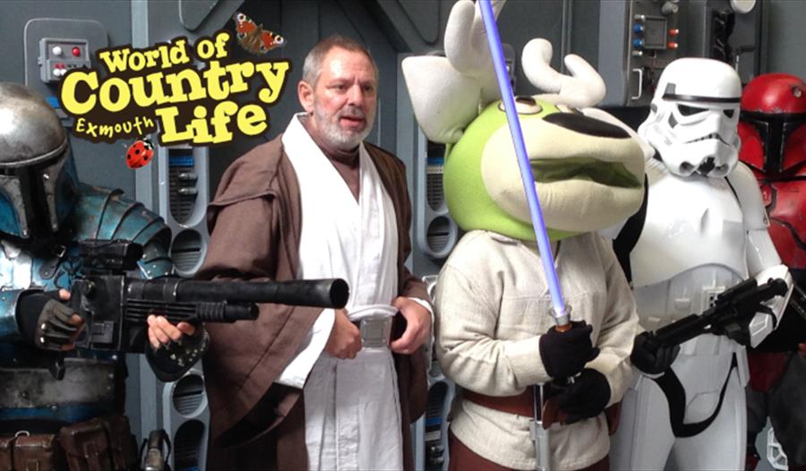 Star Wars Day at World of Country Life Exmouth Devon