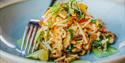 Stir fried vegetable & tofu pad thai