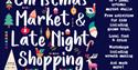 Totnes Christmas Market and Late night shopping
