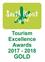 South West Tourism Excellence Gold 2017-2018