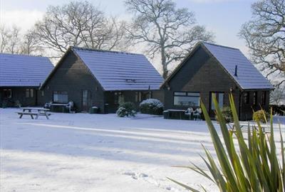 Christmas and new years break at Alpine Park Cottages. Self Catering holiday cottages in Devon