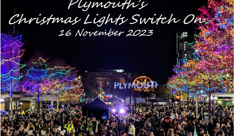 Plymouth City Centre Christmas Lights Switch-On Event