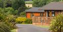 holiday lodge at Whiltehill Country Park, Paignton, Devon
