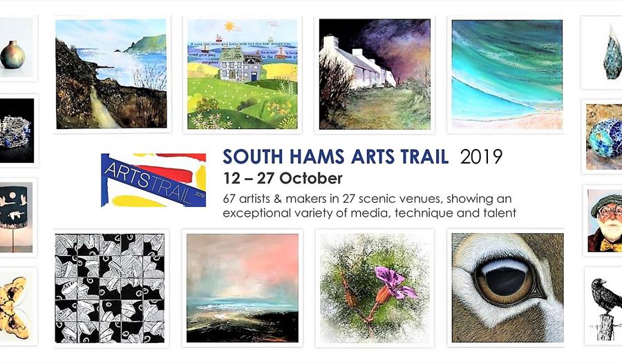 Selection of artwork from South Hams artists and makers