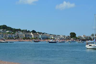 View of Shaldon from Teignmouth River Beach