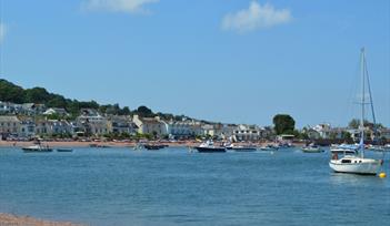 View of Shaldon from Teignmouth River Beach