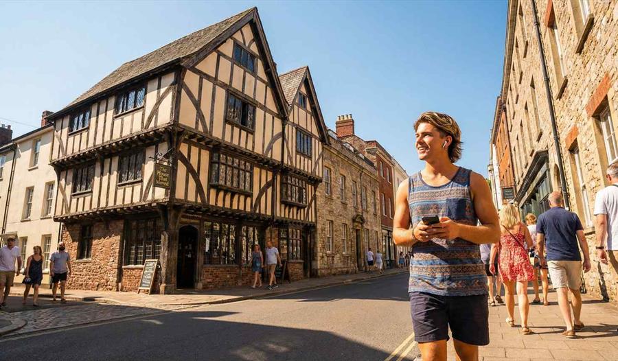 Audio tour in Exeter Audio tour in Exeter