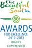 12 /13 Highly Commended - Beautiful South Awards for Excellence