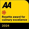 AA 1 Rosette Award For Culinary Excellence