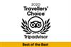 TripAdvisor Travellers Choice Best of the Best Award - 2020