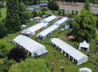 Handmade Oxford, held in the beautiful surroundings of Waterperry Gardens