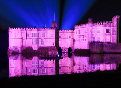 Leeds Castle - Christmas Lights