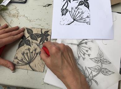 Linocut Printing