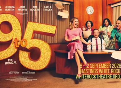 Nine to Five the Musical at White Rock Theatre in Hastings 