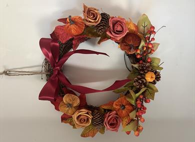 Autumn Reusable Wreath 