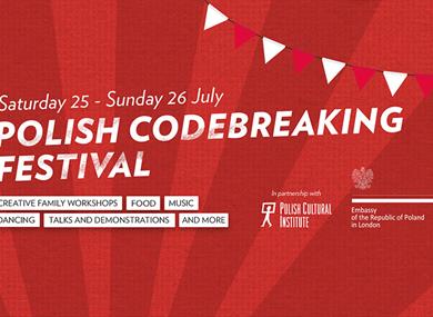 Branding for the Polish Codebreaking Festival at Bletchley Park