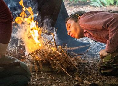 Bushcraft Workshop in heart of the New Forest National Park