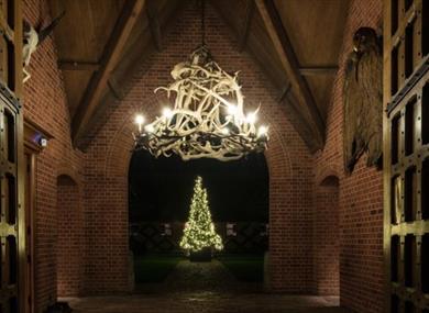 Christmas Tree at Waddesdon Manor