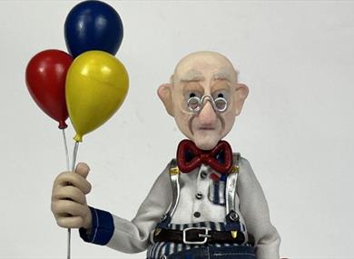 Circus Puppet Exhibition at Bekonscot Model Village - Credit Emma Mackenzie - Dr Popalot