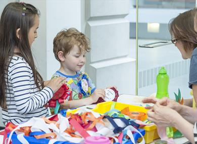 Crafting fun at the National Maritime Museum this October half term - all activities are free and no need to book in advance
