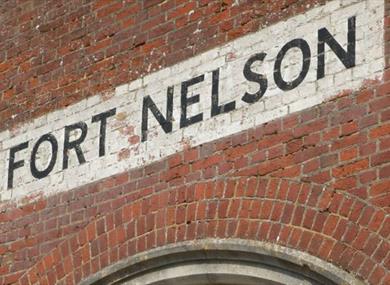 Entrance to Fort Nelson
