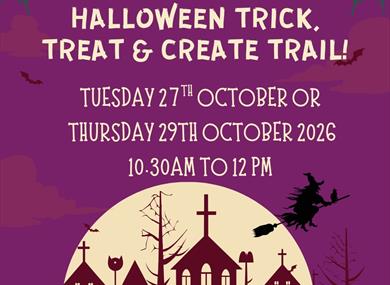 Infographic of the Halloween Trail