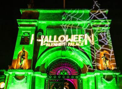 Halloween at Blenheim Palace, Oxfordshire