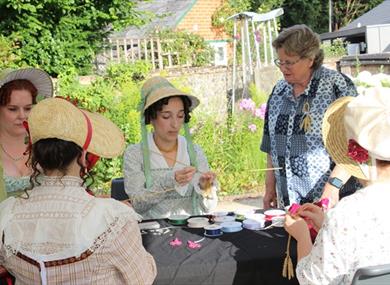 Regency Picnic at Whitchurch Silk Mill