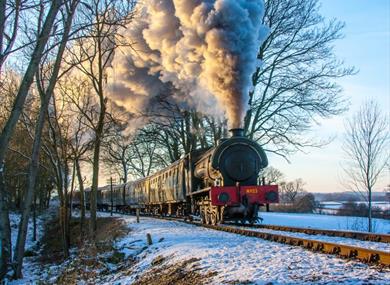 Steam into the New Year with Kent and East Sussex Railway