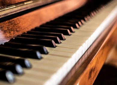 Grand Piano for the Pallant Gallery Proms
