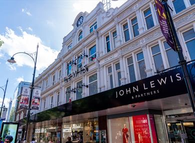 External view of John Lewis Reading