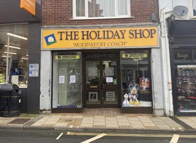 Isle of Wight, Tourist Information Point, Sandown, The Holiday Shop, Front