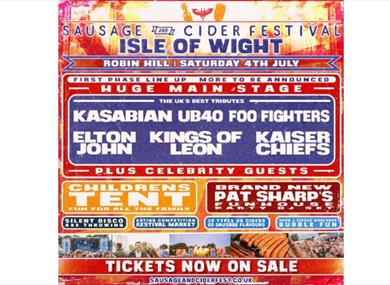 Isle of Wight, things to do, Sausage and Cider Festival, Robin Hill, Downend, Newport