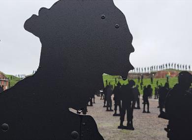 Image of Standing with Giants taken at Fort Nelson, Portsmouth