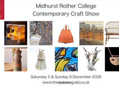 Sussex Guild Contemporary Craft Show at Midhurst Rother College
