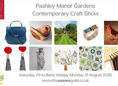 Sussex Guild Craft Show at Pashley Manor Gardens