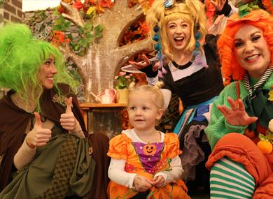 October half term Halloween family fun at Wellington Country Park near Reading