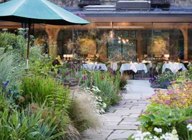 View of Gravetye Restuarant - The Dining Room in  Sussex