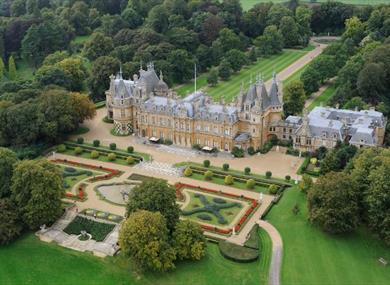 Waddesdon Manor in Aylesbury, Buckinghamshire