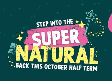 logo for Super Natural event 