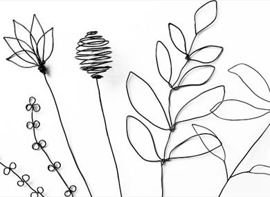 Wire Flower Making Workshop at Leonardslee Gardens
