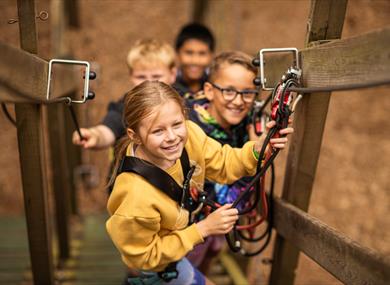 October Half Term at Go Ape Wendover Woods