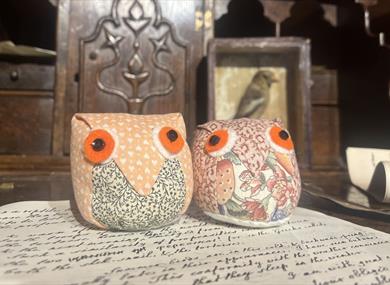 Owl pincushions