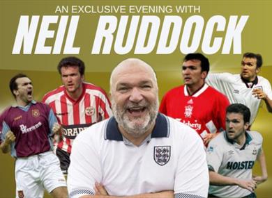 Isle of Wight things to do, Seamless Entertainment presents, An Evening with Neil Ruddock at Medina Theatre