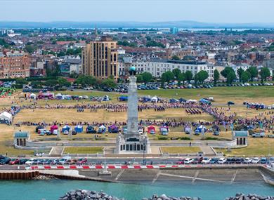 Armed Forces Day on Southsea Common - photo credit Solent Sky Services