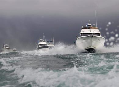 Boat parade - copyright Dave Barham photographer